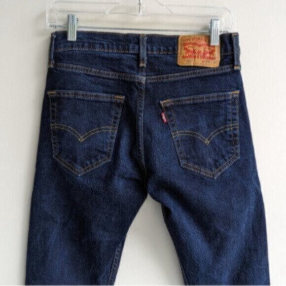 Levi's 512 Slim Jeans - Dark Wash - Picture 2 of 5